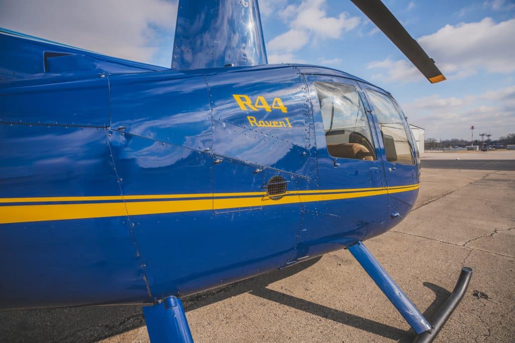 Helicopter flight training in Louisville, KY