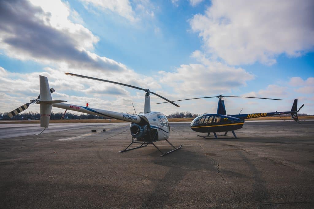 Helicopter flight training in Louisville, KY